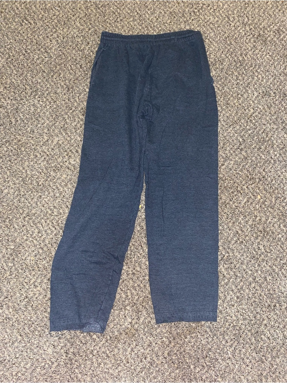 Fruit of the Loom Men's Navy Sweatpans